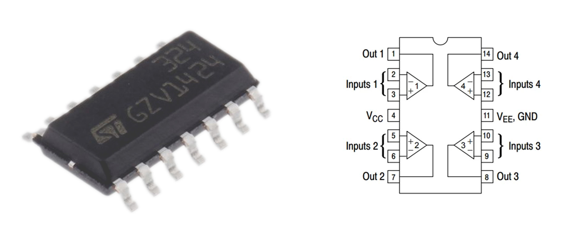 LM324 Pinout1